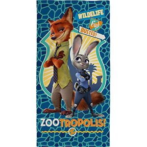 Disney Serviette de Bain de Plage en Coton Officiel Zootropolis Coexistance Zootopia - Publicité Disney Serviette de Bain de Plage en Coton Officiel Zootropolis Coexistance Zootopia - Publicité
