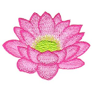 BP BRAUNERT PATCHES Écusson à repasser ou à coudre Motif fleur de lotus Thermocollant brodé Pour vêtements Motif fleur de nénuphar Dimensions : 6,5 x 5,1 cm - Publicité BP BRAUNERT PATCHES Écusson à repasser ou à coudre Motif fleur de lotus Thermocollant brodé Pour vêtements Motif fleur de nénuphar Dimensions : 6,5 x 5,1 cm - Publicité