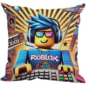 The Beach Stop Housse de coussin Ro-blox avec personnage de jeu vidéo amusant Idée cadeau pour hommes, femmes, garçons et filles 45 x 45 cm Ro-blox Gamer Guy - Publicité The Beach Stop Housse de coussin Ro-blox avec personnage de jeu vidéo amusant Idée cadeau pour hommes, femmes, garçons et filles 45 x 45 cm Ro-blox Gamer Guy - Publicité