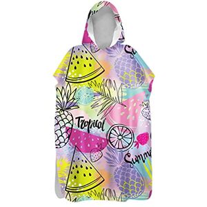 Morbuy Poncho de Bain Enfant Microfibre, Plage D'été 3D Serviettes de Bain Séchage Rapide Peignoir Natation Serviette de Plage à Capuche pour Filles Garçons Adulte (L'ananas,75x110cm) - Publicité Morbuy Poncho de Bain Enfant Microfibre, Plage D'été 3D Serviettes de Bain Séchage Rapide Peignoir Natation Serviette de Plage à Capuche pour Filles Garçons Adulte (L'ananas,75x110cm) - Publicité
