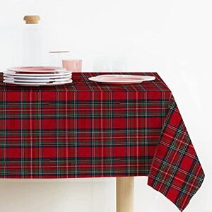 LOVELY HOME Nappe de Noël rectangulaire en tissu teint fil Lurex Tartan fabriquée en Italie, motif écossais (140 x 140 cm, rouge) - Publicité LOVELY HOME Nappe de Noël rectangulaire en tissu teint fil Lurex Tartan fabriquée en Italie, motif écossais (140 x 140 cm, rouge) - Publicité