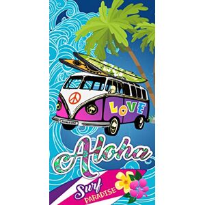 Miracle Home Microfibre Serviette de Plage Aloha - Serviette de plage - Publicité Miracle Home Microfibre Serviette de Plage Aloha - Serviette de plage - Publicité