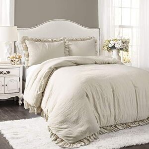 Lush Decor Reyna, Polyester, blé, King - Publicité Lush Decor Reyna, Polyester, blé, King - Publicité