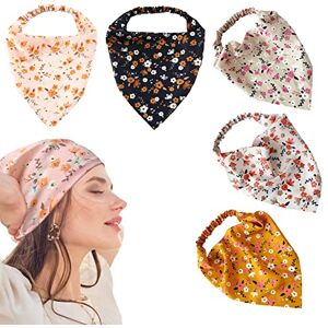 Eowppue Bandeaux Triangulaires Bohèmes En Mousseline De Soie 5 Pièce Turban Pour Femme Bandeaux Bohèmes Triangulaires Élastique Bande De Cheveux - Publicité Eowppue Bandeaux Triangulaires Bohèmes En Mousseline De Soie 5 Pièce Turban Pour Femme Bandeaux Bohèmes Triangulaires Élastique Bande De Cheveux - Publicité