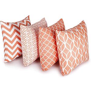 Penguin Home Housse de Coussin, Cotton, Corail, 45x45 Cm - Publicité Penguin Home Housse de Coussin, Cotton, Corail, 45x45 Cm - Publicité