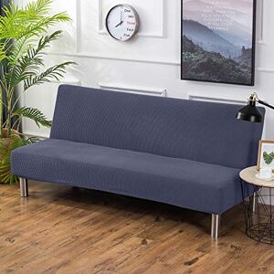 PETCUTE Housse Clic Clac Housse Canape Lit Extensible Anti-Taches Couvre Protection canapé sans Bras Gris foncé - Publicité PETCUTE Housse Clic Clac Housse Canape Lit Extensible Anti-Taches Couvre Protection canapé sans Bras Gris foncé - Publicité