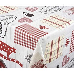 Nappe en PVC Vénilia - Imperméable, Résistante aux Taches, Facile à Entretenir - Publicité Nappe en PVC Vénilia - Imperméable, Résistante aux Taches, Facile à Entretenir - Publicité