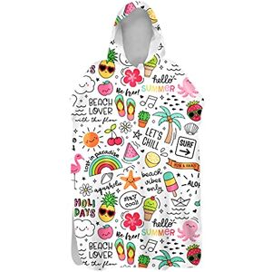 Morbuy Poncho de Bain Enfant Microfibre, Plage D'été 3D Serviettes de Bain Séchage Rapide Peignoir Natation Serviette de Plage à Capuche pour Filles Garçons Adulte (Vacances à Hawaï,60x80cm) - Publicité Morbuy Poncho de Bain Enfant Microfibre, Plage D'été 3D Serviettes de Bain Séchage Rapide Peignoir Natation Serviette de Plage à Capuche pour Filles Garçons Adulte (Vacances à Hawaï,60x80cm) - Publicité