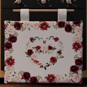 PETTI Artigiani Italiani Accessoires Textiles de Cuisine, Couvre-Four 40 x 50 cm en Microfibre, Couvre-Four Moderne en Impression numérique Florale 07, 100% fabriqué en Italie - Publicité PETTI Artigiani Italiani Accessoires Textiles de Cuisine, Couvre-Four 40 x 50 cm en Microfibre, Couvre-Four Moderne en Impression numérique Florale 07, 100% fabriqué en Italie - Publicité
