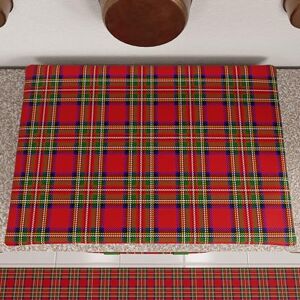 PETTI Artigiani Italiani Couvre-Plaque de Noël 46x76 cm, Protège-Plaque Décoratif et Lavable, Design Festif en Microfibre de Qualité, Motif 'Tartan', 100% Fabriqué en Italie - Publicité PETTI Artigiani Italiani Couvre-Plaque de Noël 46x76 cm, Protège-Plaque Décoratif et Lavable, Design Festif en Microfibre de Qualité, Motif 'Tartan', 100% Fabriqué en Italie - Publicité