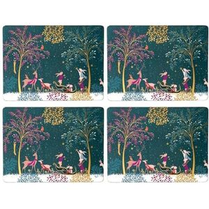 Sara Miller London Woodland Tales Sets de Sets de Table - 4 pièces - Publicité Sara Miller London Woodland Tales Sets de Sets de Table - 4 pièces - Publicité