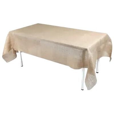 Nappe en jute - 120 x 220cm - Nappe - Publicité Nappe en jute - 120 x 220cm - Nappe - Publicité