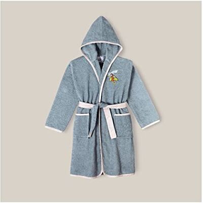 Interbaby Peignoir Enfant bleu 100% coton OEKO-TEX® Taille : 10-12 ans - Publicité Interbaby Peignoir Enfant bleu 100% coton OEKO-TEX® Taille : 10-12 ans - Publicité