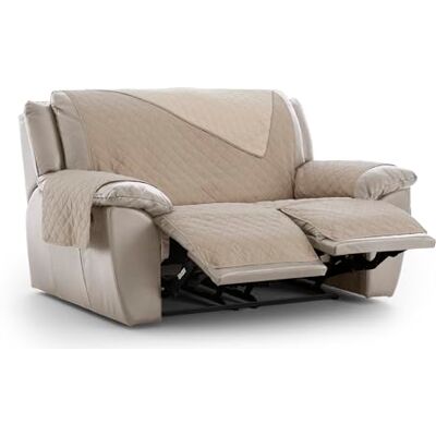 Eysa Magnus Housse de canapé réversible 2X2 Relax Pratique C/01, 01 Beige - Publicité Eysa Magnus Housse de canapé réversible 2X2 Relax Pratique C/01, 01 Beige - Publicité