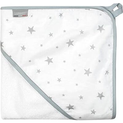 Sevira Kids Ma première cape de bain en coton et bambou, Stella 75 x 75 cm Made in France - Publicité Sevira Kids Ma première cape de bain en coton et bambou, Stella 75 x 75 cm Made in France - Publicité