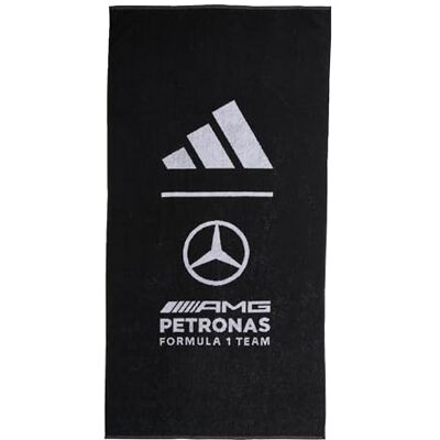 Adidas Mixte Mercedes Amg Petronas Formula 1 Team Towel Towel, Black, One Size - Publicité Adidas Mixte Mercedes Amg Petronas Formula 1 Team Towel Towel, Black, One Size - Publicité