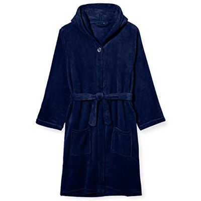 Playshoes Mixte Enfant Polaire Peignoir, Marin, 134-140 EU - Publicité Playshoes Mixte Enfant Polaire Peignoir, Marin, 134-140 EU - Publicité
