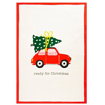 EXCELSA Serviette de Cuisine de Noël - 50x70cm - Coton - Publicité EXCELSA Serviette de Cuisine de Noël - 50x70cm - Coton - Publicité