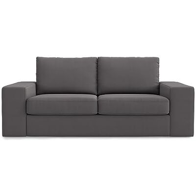 MASTERS OF COVERS Housse De Rechange Compatible Avec Canapé 2 Places IKEA Kivik, 190 X 95 X 83 Cm (Gris Foncé, Coton) - Publicité MASTERS OF COVERS Housse De Rechange Compatible Avec Canapé 2 Places IKEA Kivik, 190 X 95 X 83 Cm (Gris Foncé, Coton) - Publicité