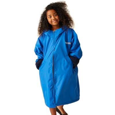 Regatta Peignoir à langer imperméable pour enfant avec capuche – Parfait pour les activités aquatiques en plein air - Publicité Regatta Peignoir à langer imperméable pour enfant avec capuche – Parfait pour les activités aquatiques en plein air - Publicité