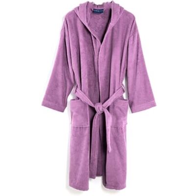 Caleffi Accappatoio Con Cappuccio Minorca Mixte Peignoir à capuche, Rose, S - Publicité Caleffi Accappatoio Con Cappuccio Minorca Mixte Peignoir à capuche, Rose, S - Publicité
