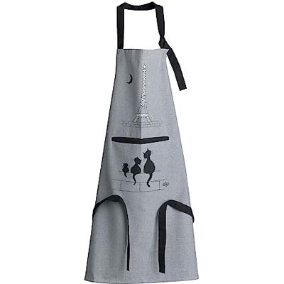 Tablier de cuisine Dubout Chats gris 72 x 85 cm Winkler - Publicité Tablier de cuisine Dubout Chats gris 72 x 85 cm Winkler - Publicité