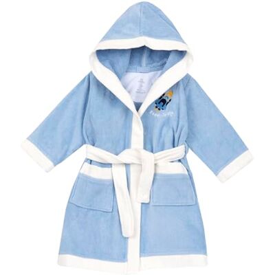 Chicco Garçon Peignoir en Tissu Éponge Doux avec Ceinture Confortable et Capuche Pratique FW25 253 - Publicité Chicco Garçon Peignoir en Tissu Éponge Doux avec Ceinture Confortable et Capuche Pratique FW25 253 - Publicité
