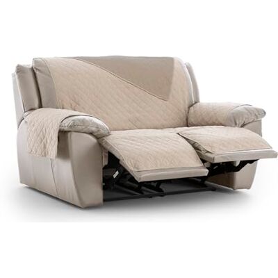 Eysa Magnus Housse de canapé réversible 2X2 Relax Pratique C/00, 00 Écru - Publicité Eysa Magnus Housse de canapé réversible 2X2 Relax Pratique C/00, 00 Écru - Publicité