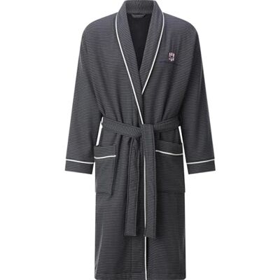 Jan Vanderstorm Peignoir Rolfgard pour homme, gris foncé, XXL - Publicité Jan Vanderstorm Peignoir Rolfgard pour homme, gris foncé, XXL - Publicité