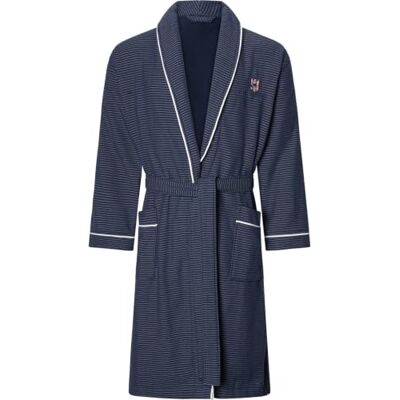 Jan Vanderstorm Peignoir Rolfgard pour homme, bleu foncé, XXL - Publicité Jan Vanderstorm Peignoir Rolfgard pour homme, bleu foncé, XXL - Publicité
