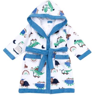 Chicco Garçon Peignoir en Tissu Éponge Doux avec Ceinture Confortable et Capuche Pratique FW25 253 - Publicité Chicco Garçon Peignoir en Tissu Éponge Doux avec Ceinture Confortable et Capuche Pratique FW25 253 - Publicité