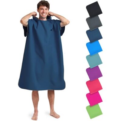 Fit-Flip Poncho de Plage Microfibre Adulte – pour se Changer - Publicité Fit-Flip Poncho de Plage Microfibre Adulte – pour se Changer - Publicité