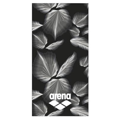 Arena Cotton Towel Serviette Unisexe, Noir/Multicolore, L - Publicité Arena Cotton Towel Serviette Unisexe, Noir/Multicolore, L - Publicité