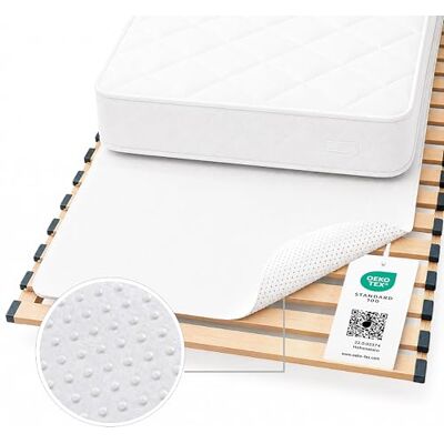 Schwar Textilien ® Noppe Protection de matelas Protection pour sommier Antidérapant (90 x 190 cm) - Publicité Schwar Textilien ® Noppe Protection de matelas Protection pour sommier Antidérapant (90 x 190 cm) - Publicité