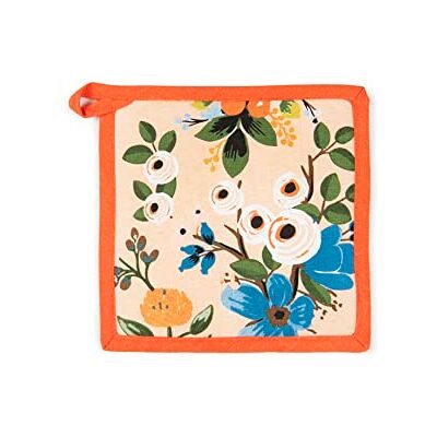 Excelsa Fiori Frida Manique de Cuisine, 20 x 20 cm, Doublure 100% Coton, Rembourrage en Polyester - Publicité Excelsa Fiori Frida Manique de Cuisine, 20 x 20 cm, Doublure 100% Coton, Rembourrage en Polyester - Publicité