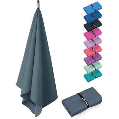 Fit-Flip Serviette Microfibre compacte, Ultra-légère et Rapidement sèche - Publicité Fit-Flip Serviette Microfibre compacte, Ultra-légère et Rapidement sèche - Publicité