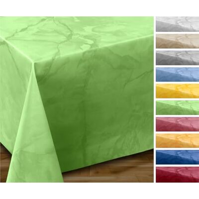 BEAUTEX OVAL ROUND ECKIG, nappe de jardin en toile cirée, taille et motif au choix, Plastique, vert pomme, Eckig 140x240 cm - Publicité BEAUTEX OVAL ROUND ECKIG, nappe de jardin en toile cirée, taille et motif au choix, Plastique, vert pomme, Eckig 140x240 cm - Publicité