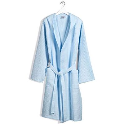 Caleffi – Peignoir Bain Homme et Femme en 100% coton, doux, absorbant et respirant, avec capuche, ceinture et poches – Parfait pour la salle de bain, le spa ou le sauna Robe Chambre Femme - Publicité Caleffi – Peignoir Bain Homme et Femme en 100% coton, doux, absorbant et respirant, avec capuche, ceinture et poches – Parfait pour la salle de bain, le spa ou le sauna Robe Chambre Femme - Publicité