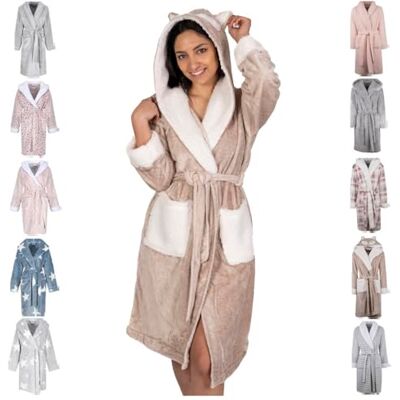 Pretty Woman Robe Chaleureuse Marron Clair - robe - Publicité Pretty Woman Robe Chaleureuse Marron Clair - robe - Publicité