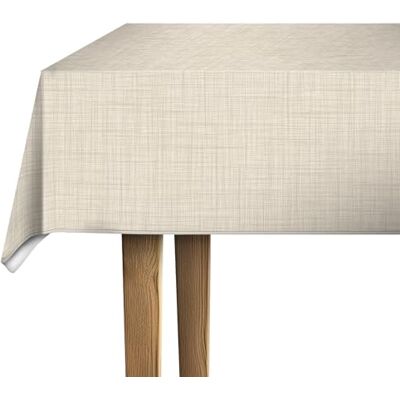 d-c-fix nappe toile cirée rectangulaire Sharon Champagne 110 cm x 140 cm eckig – nappe imperméable et anti tache style vintage pour table de cuisine, salle à manger ou jardin – contact alimentaire - Publicité d-c-fix nappe toile cirée rectangulaire Sharon Champagne 110 cm x 140 cm eckig – nappe imperméable et anti tache style vintage pour table de cuisine, salle à manger ou jardin – contact alimentaire - Publicité
