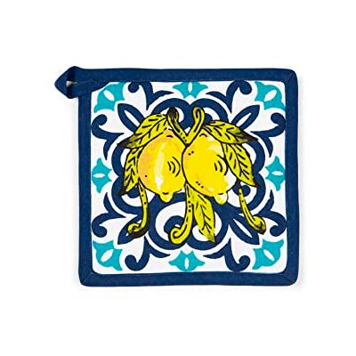 Excelsa Amalfi Manique de Cuisine, 20 x 20 cm, Doublure 100% Coton, Rembourrage en Polyester - Publicité Excelsa Amalfi Manique de Cuisine, 20 x 20 cm, Doublure 100% Coton, Rembourrage en Polyester - Publicité