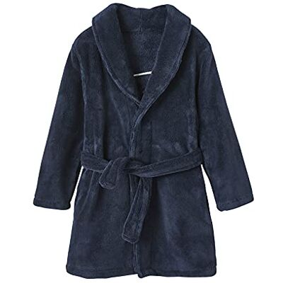 VERTBAUDET Robe de Chambre en Maille Polaire Garçon Coeurs - Publicité VERTBAUDET Robe de Chambre en Maille Polaire Garçon Coeurs - Publicité