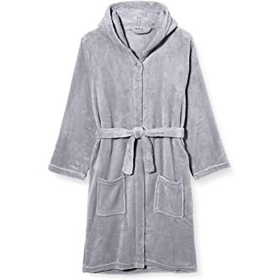 Playshoes Fleece-Bademantel uni Peignoir Mixte enfant Gris (Gris 33) 98-104 - Publicité Playshoes Fleece-Bademantel uni Peignoir Mixte enfant Gris (Gris 33) 98-104 - Publicité