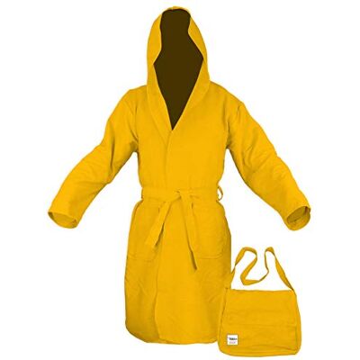 TEX FAMILY - accappatoio tecnico poddy - jaune - Bathrobe - Publicité TEX FAMILY - accappatoio tecnico poddy - jaune - Bathrobe - Publicité