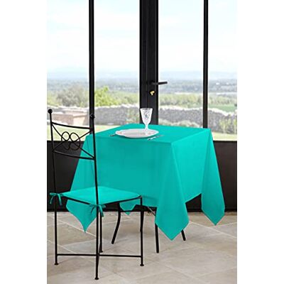 Stof Nappe Taille 180x180 cm 100% Polyester Couleur Celadon Modèle Nelson Rectangulaire Linge de Table Lavable 30° Qualité Exceptionnelle - Publicité Stof Nappe Taille 180x180 cm 100% Polyester Couleur Celadon Modèle Nelson Rectangulaire Linge de Table Lavable 30° Qualité Exceptionnelle - Publicité