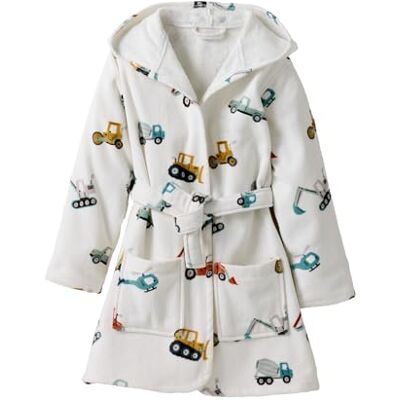 VERTBAUDET Peignoir De Bain Enfant Chantier Avec Coton - Publicité VERTBAUDET Peignoir De Bain Enfant Chantier Avec Coton - Publicité