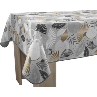 Le linge de Jules Nappe Anti-Taches Esther Rectangle 150 x 200 cm - Publicité Le linge de Jules Nappe Anti-Taches Esther Rectangle 150 x 200 cm - Publicité