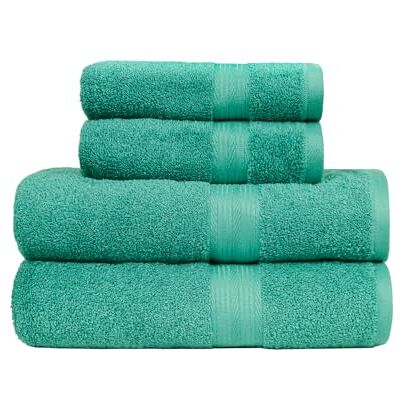 Ensemble de Serviettes en Coton Amazon Basics - 2 Serviettes de Bain & 2 de Mano - Publicité Ensemble de Serviettes en Coton Amazon Basics - 2 Serviettes de Bain & 2 de Mano - Publicité