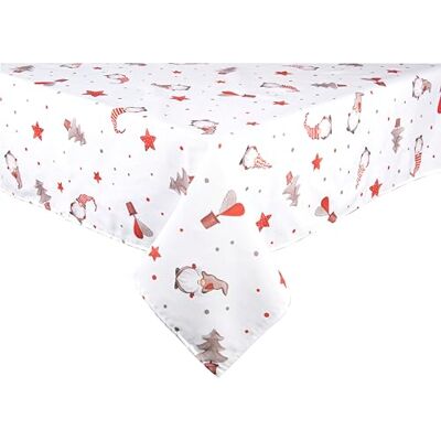 Excelsa Gnome Nappe Rectangulaire, 70% Coton et 30% Polyester, 140 x 180 cm, Décoration de Noël (140 x 180) - Publicité Excelsa Gnome Nappe Rectangulaire, 70% Coton et 30% Polyester, 140 x 180 cm, Décoration de Noël (140 x 180) - Publicité