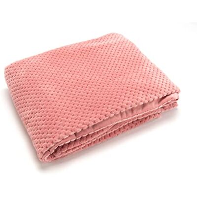 Amadeus Plaid Damier Rose 130x170 - Publicité Amadeus Plaid Damier Rose 130x170 - Publicité